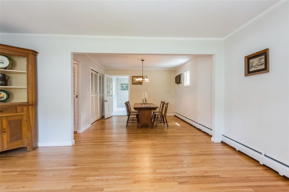 Chandelier, Dining room, Interior, Pendant Lights, Wood Texture Flooring