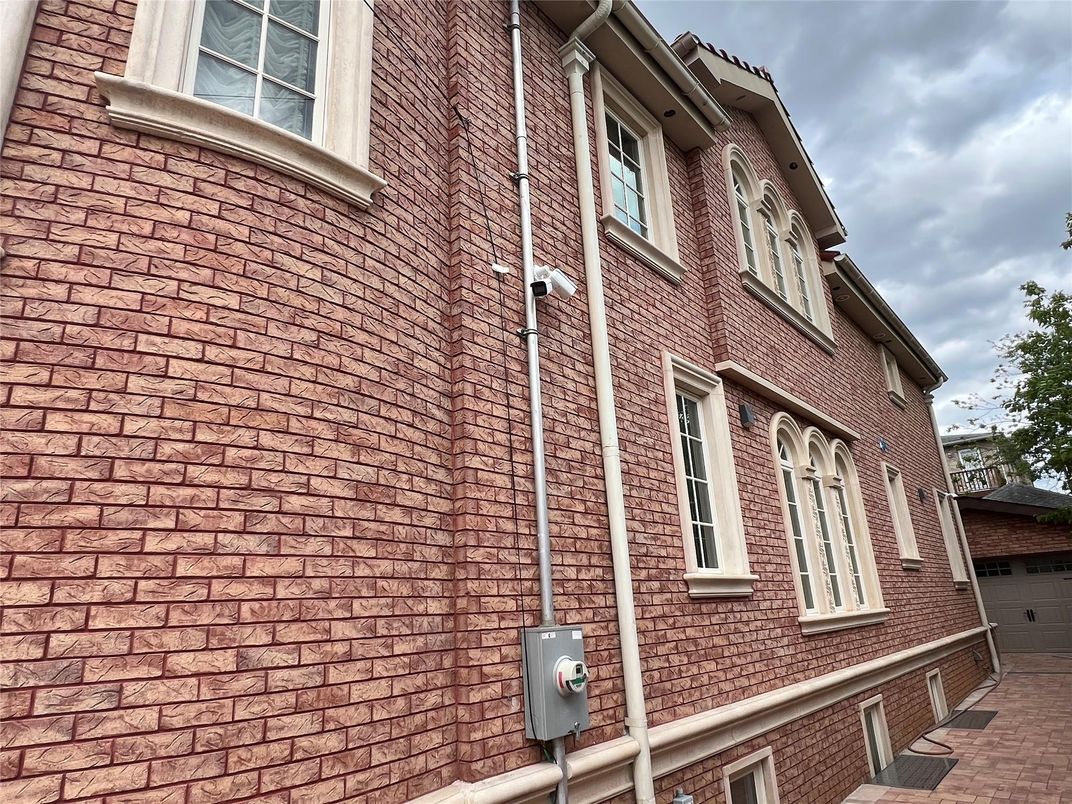 Exterior, Facade, Brick Facade, None