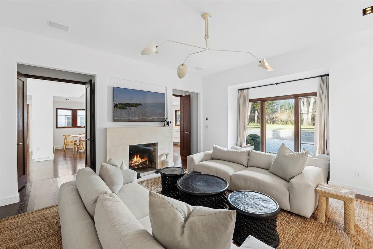 Fireplace, Interior, Living room, Wood Texture Flooring