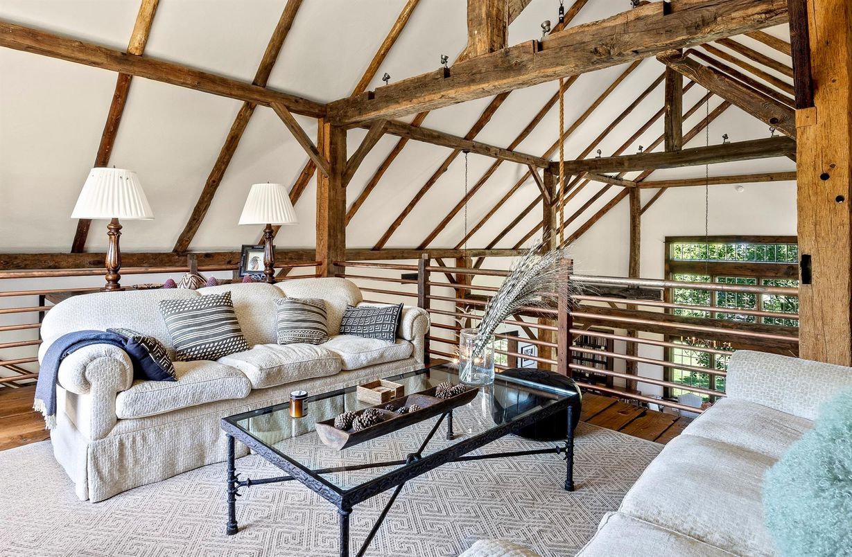 Interior, Living room, Wooden Beams, Wood Texture Flooring
