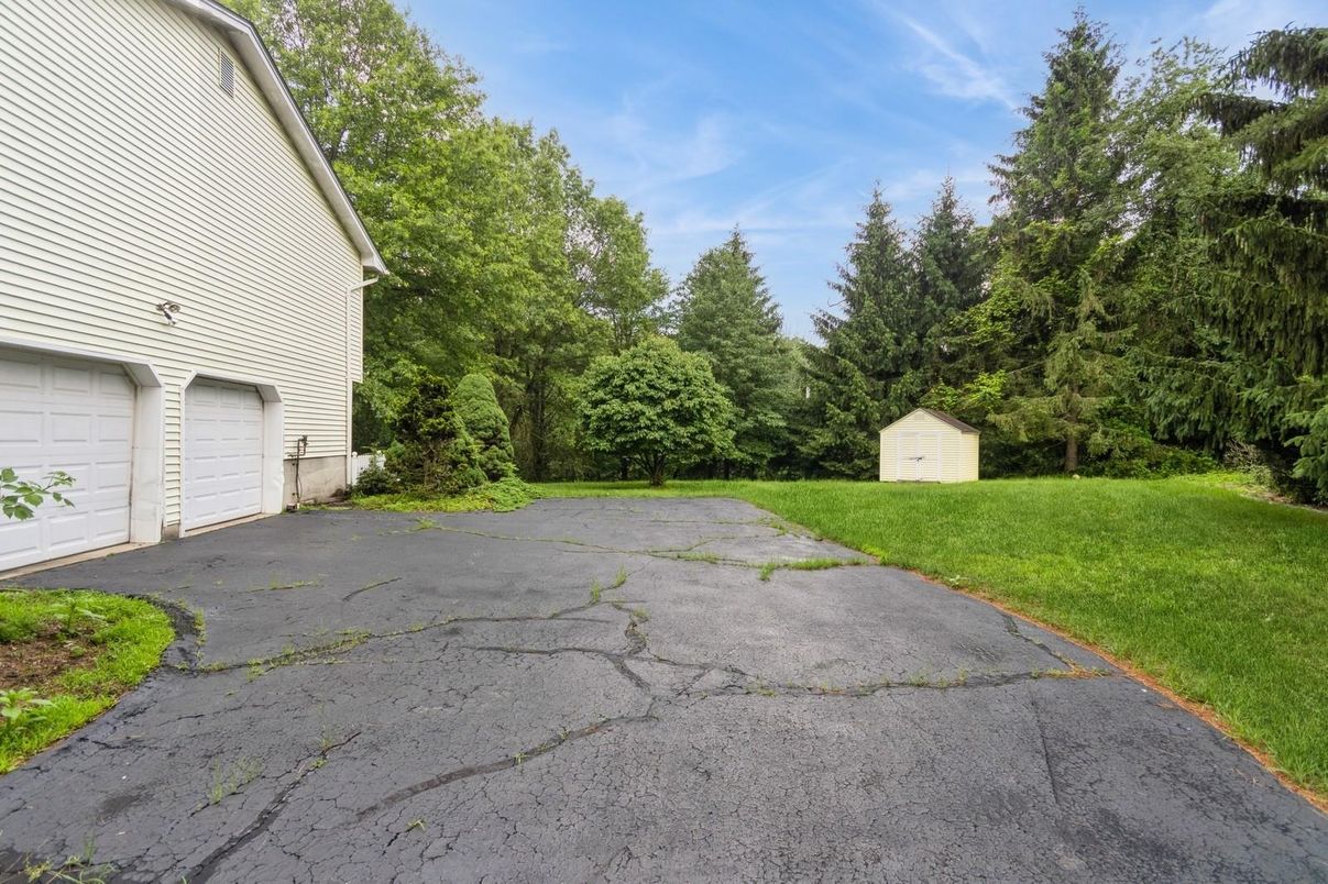 Backyard, Detached Garage, Exterior