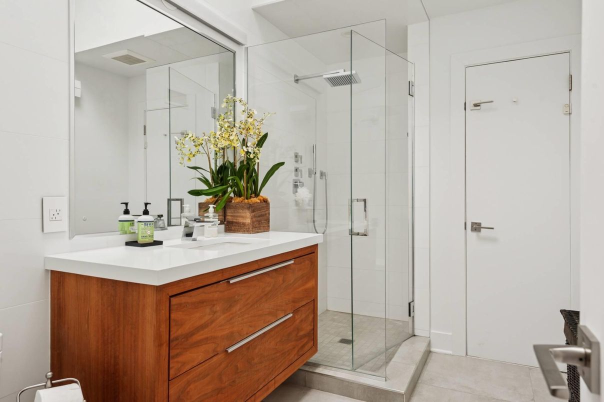 Bathroom, Glass Shower, Interior