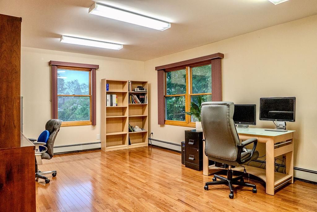 Home Office, Interior, Wood Texture Flooring