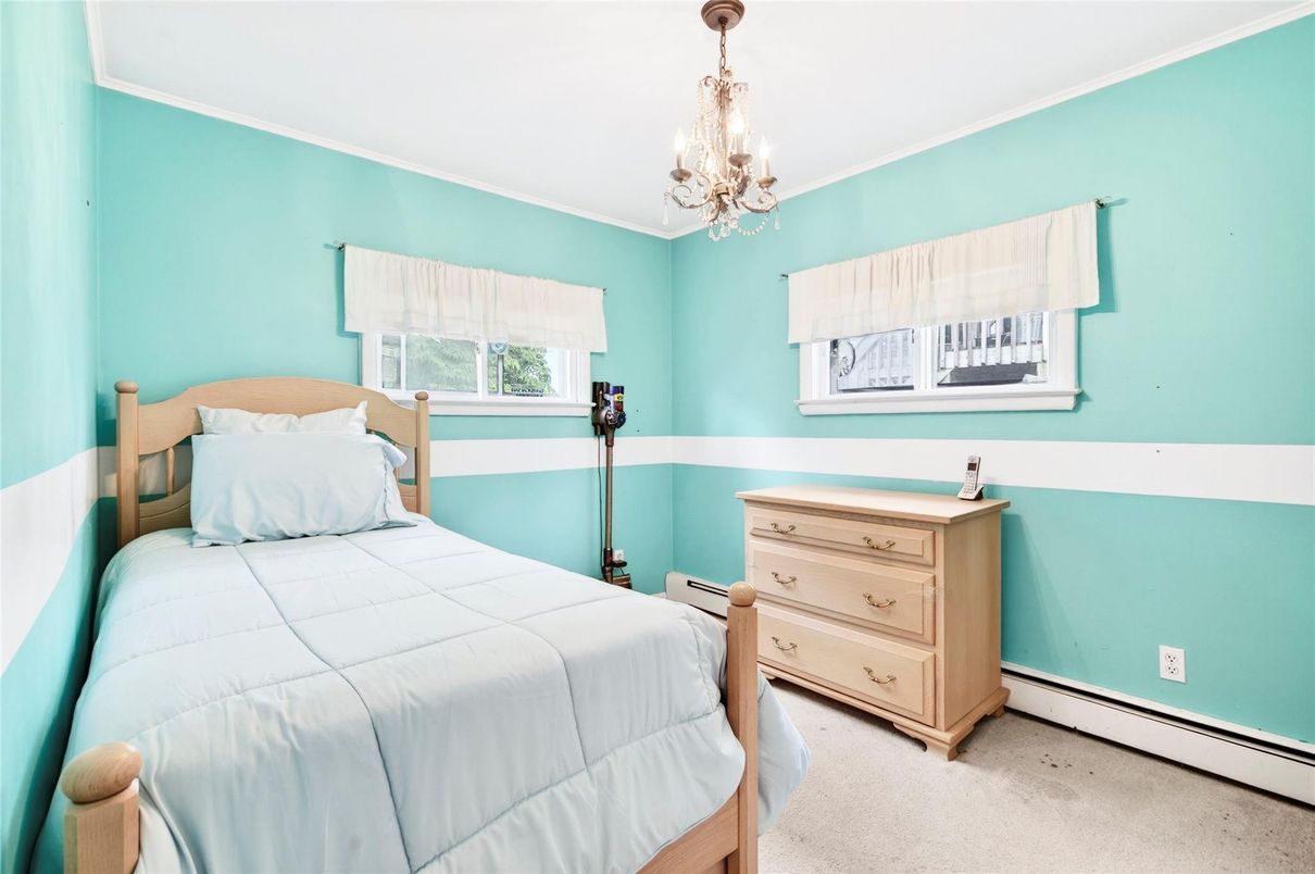 Bedroom, Chandelier, Interior