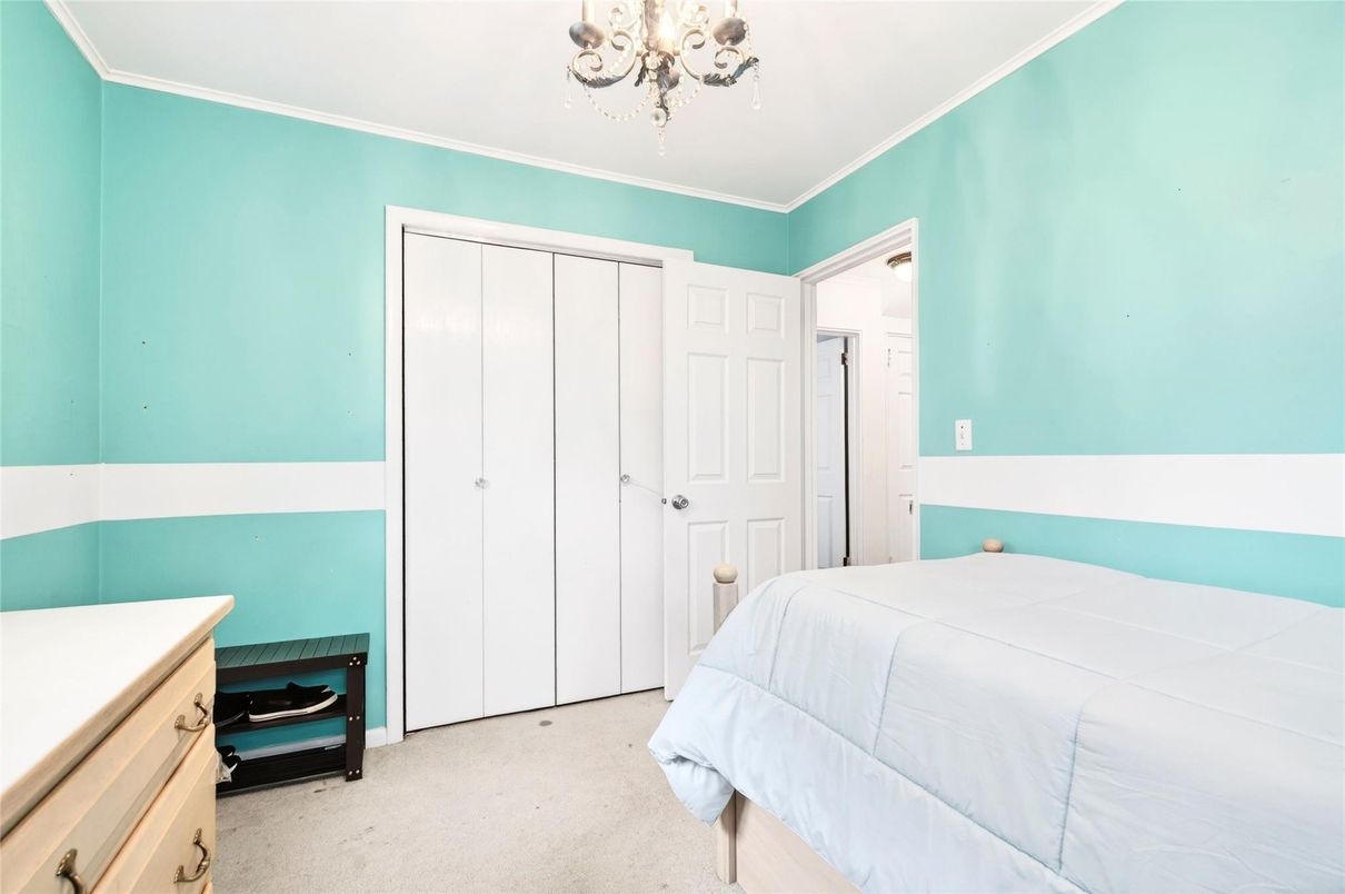Bedroom, Chandelier, Interior