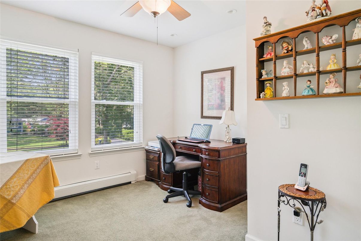 Home Office, Interior, Recessed Lighting