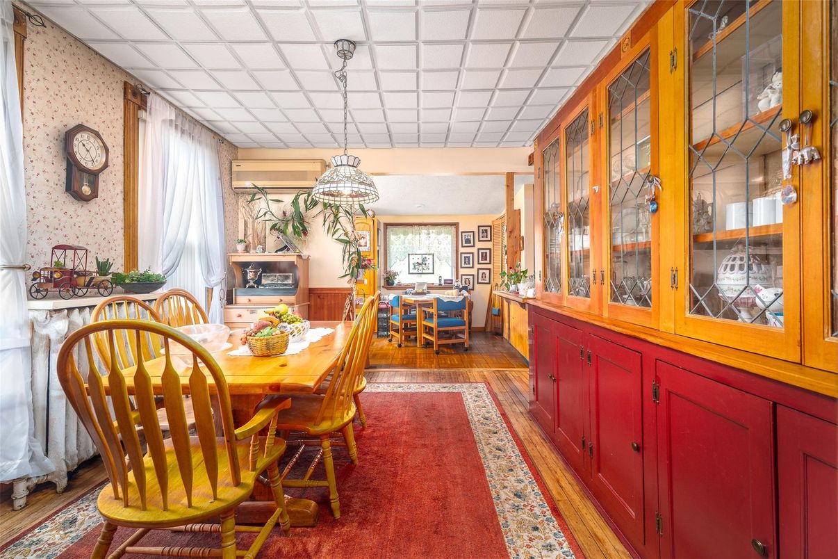 Dining room, Interior, Wood Texture Flooring