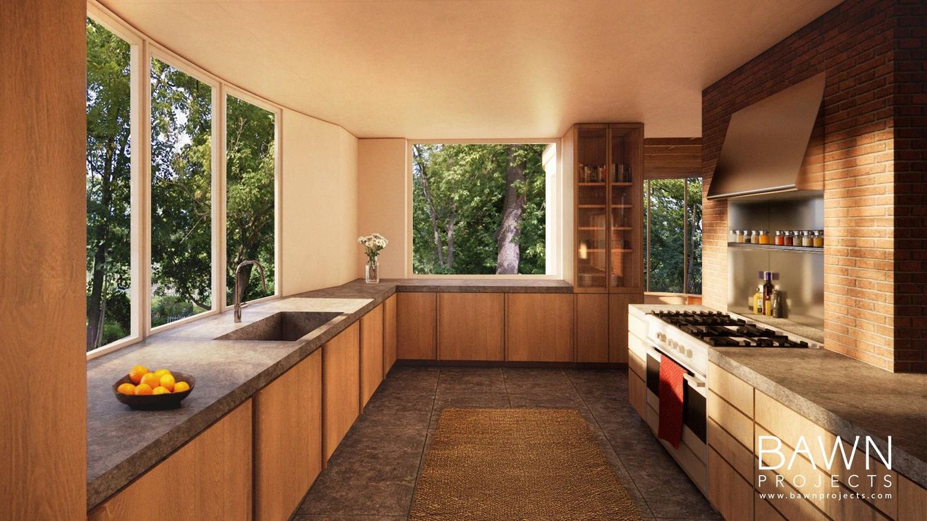 Interior, Kitchen, Stainless Steel Appliances