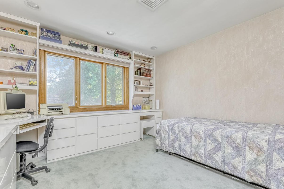 Bedroom, Home Office, Interior, Recessed Lighting