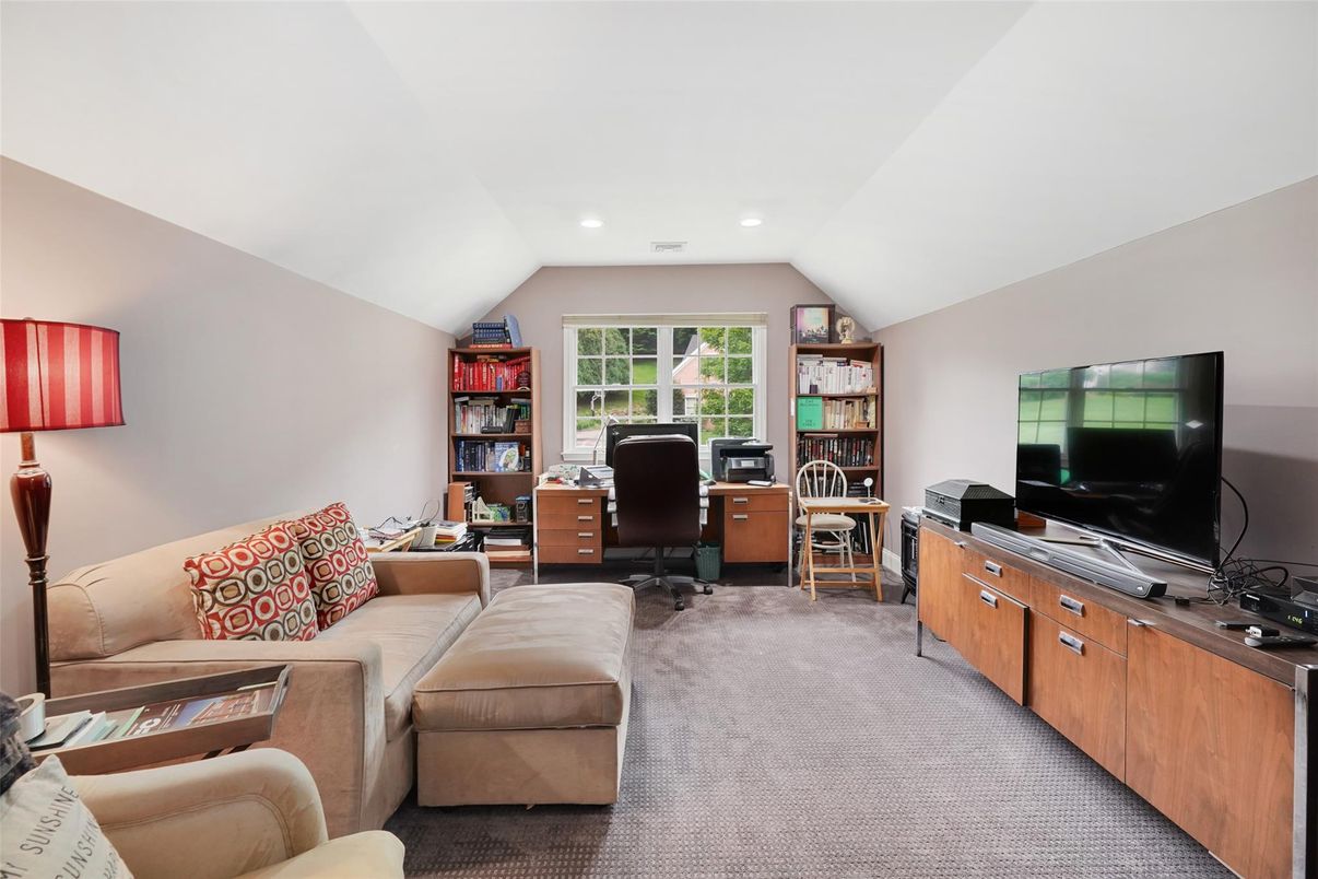 Home Office, Interior, Recessed Lighting