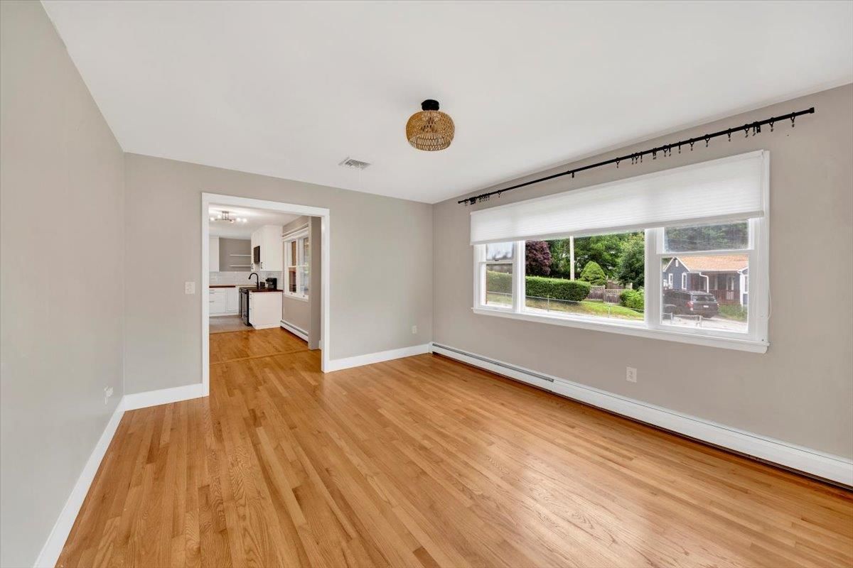 Empty room, Interior, Kitchen, Wood Texture Flooring