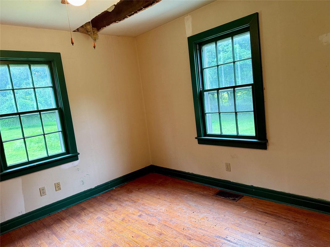 Empty room, Interior, Wood Texture Flooring