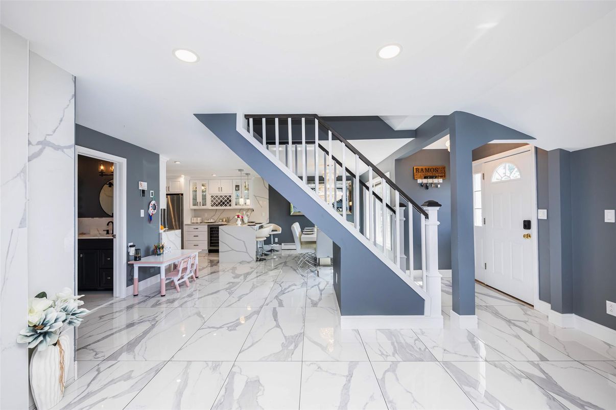 Interior, Marble, Recessed Lighting