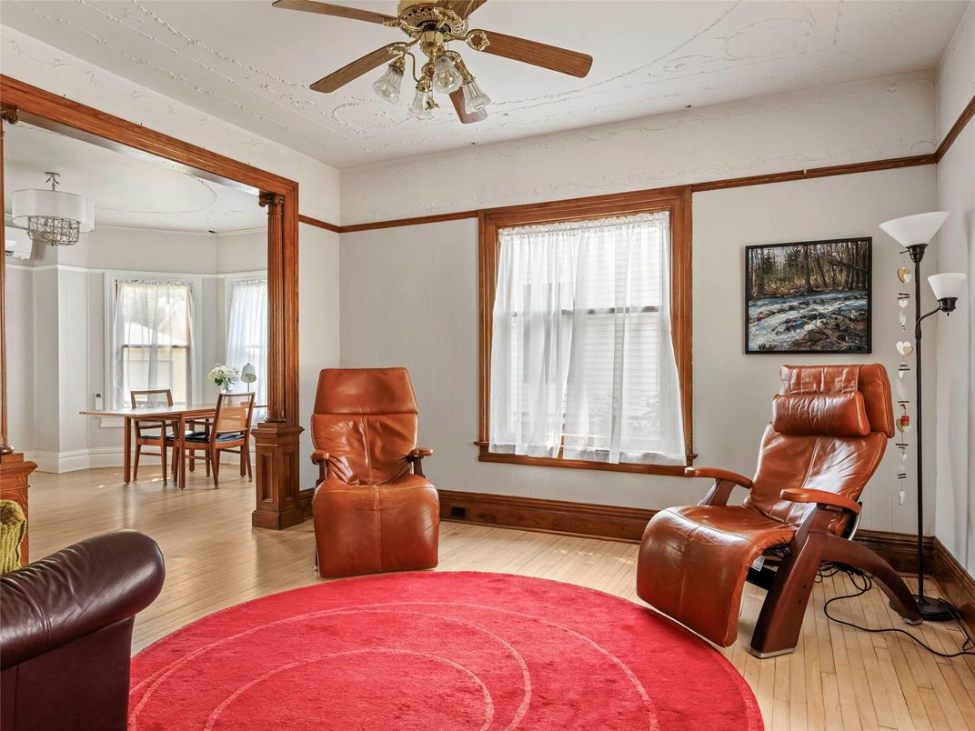 Dining room, Interior, Wood Texture Flooring