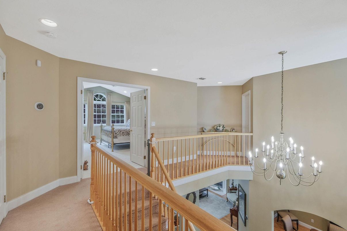 Chandelier, Interior, Recessed Lighting
