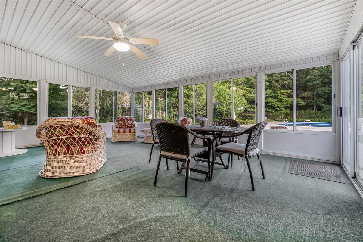 Dining room, Interior, Sun Room