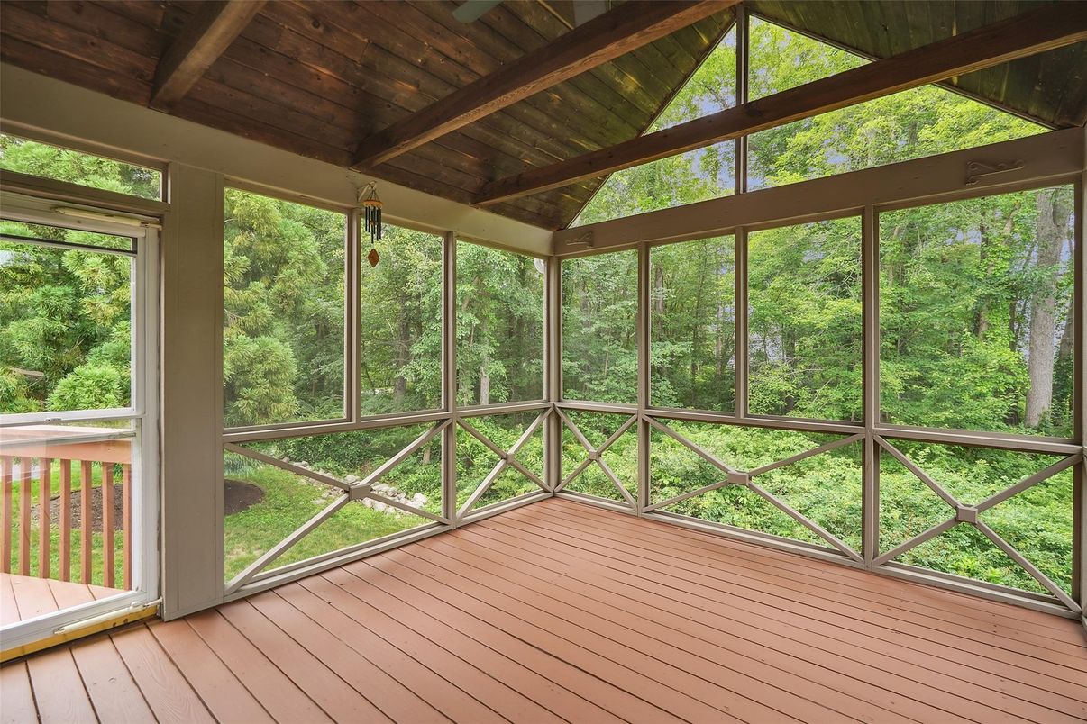 Interior, Sun Room, Wooden Beams, Wooden Ceilings, Wood Texture Flooring
