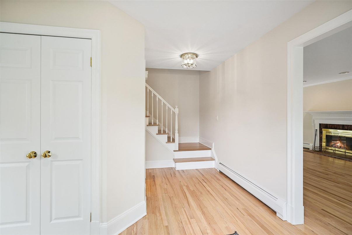 Fireplace, Interior, Wood Texture Flooring