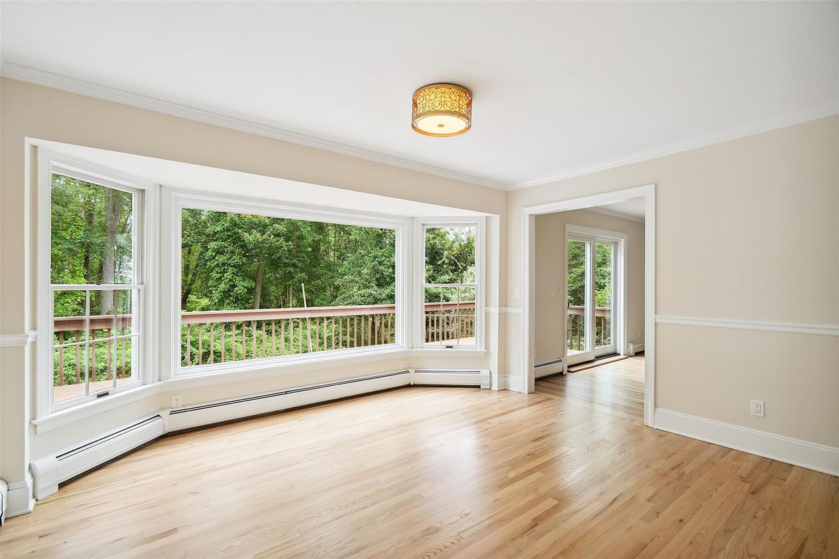 Empty room, Interior, Wood Texture Flooring