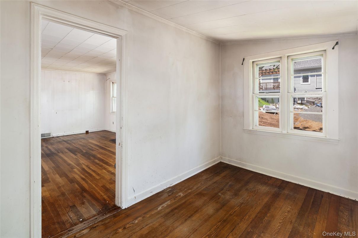 Empty room, Interior, Wood Texture Flooring