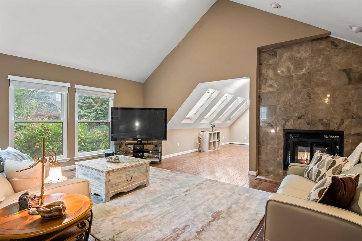 Fireplace, Interior, Living room, Wood Texture Flooring