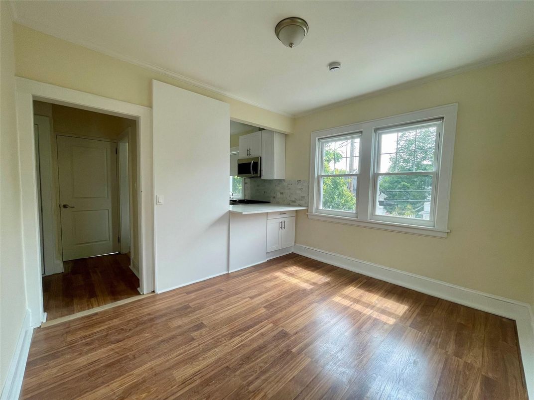Empty room, Interior, Kitchen, Wood Texture Flooring