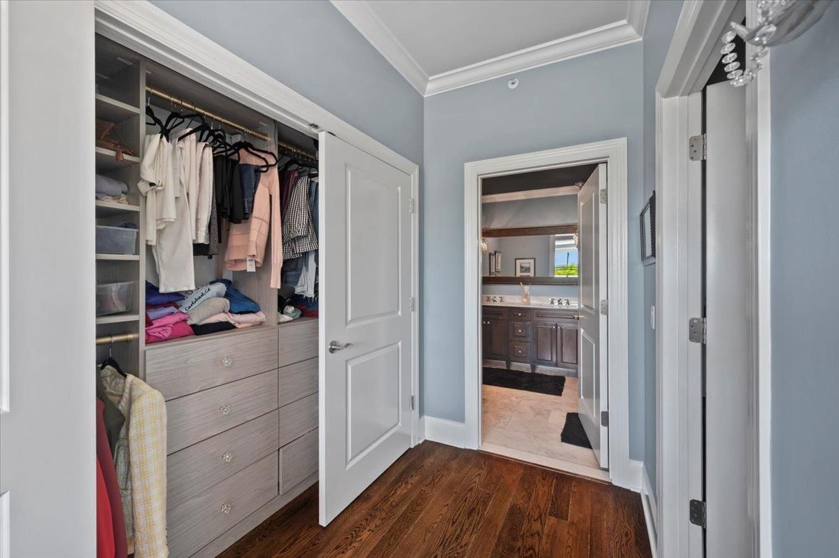 Interior, Walk-in Closets, Wood Texture Flooring