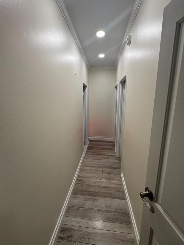 Interior, Recessed Lighting, Wood Texture Flooring