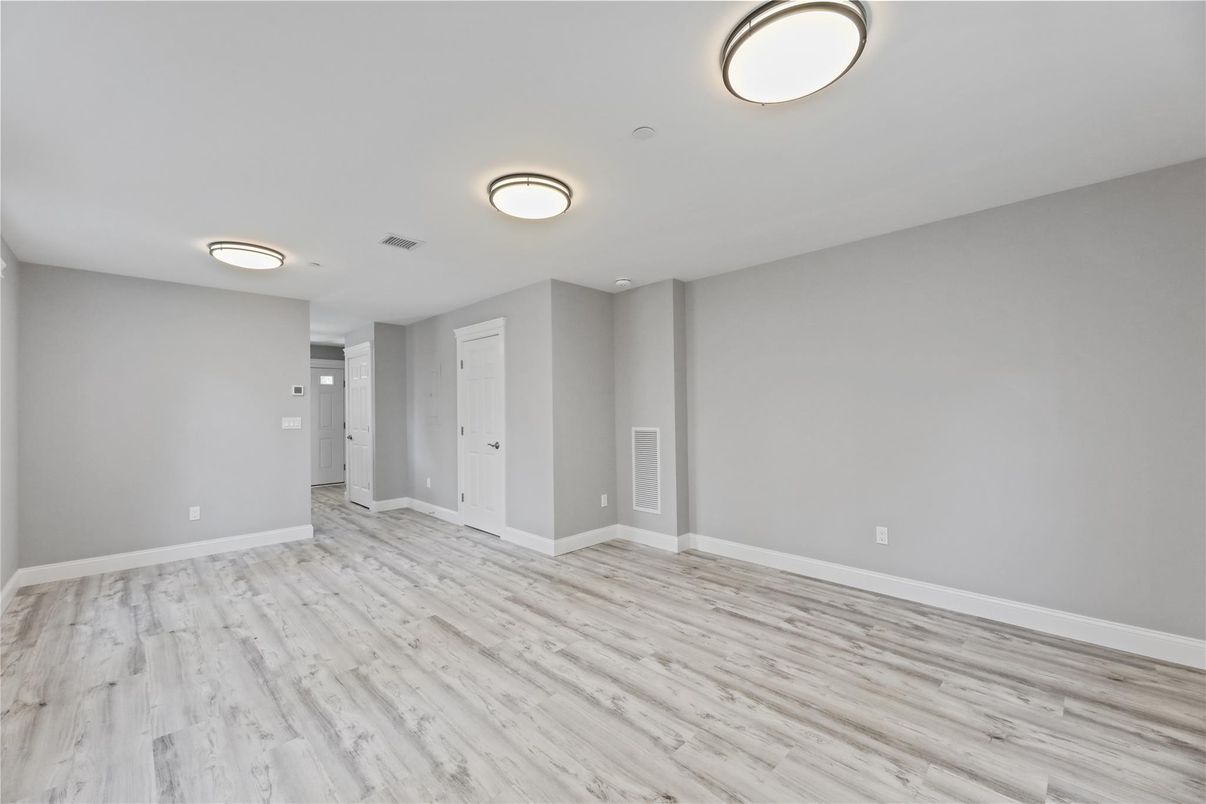 Empty room, Interior, Wood Texture Flooring