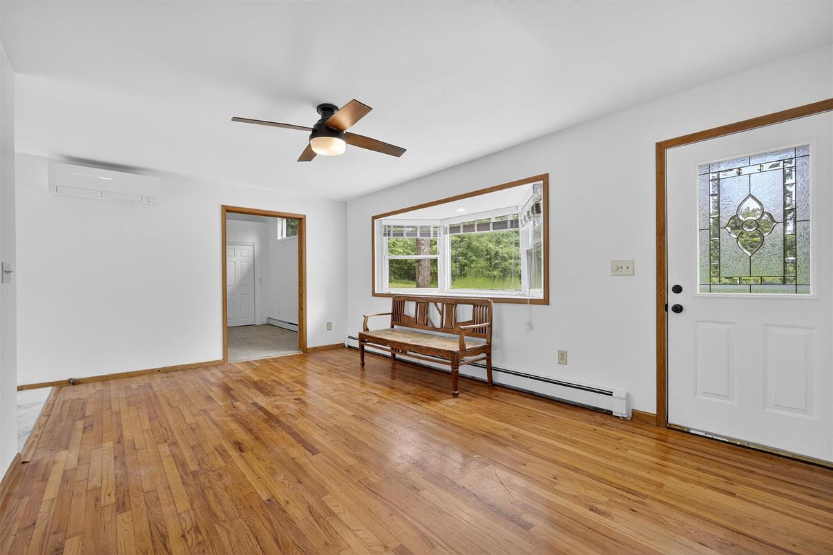 Empty room, Interior, Wood Texture Flooring