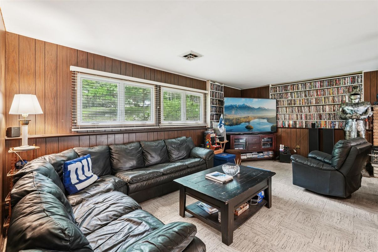 Interior, Living room, Wooden Walls