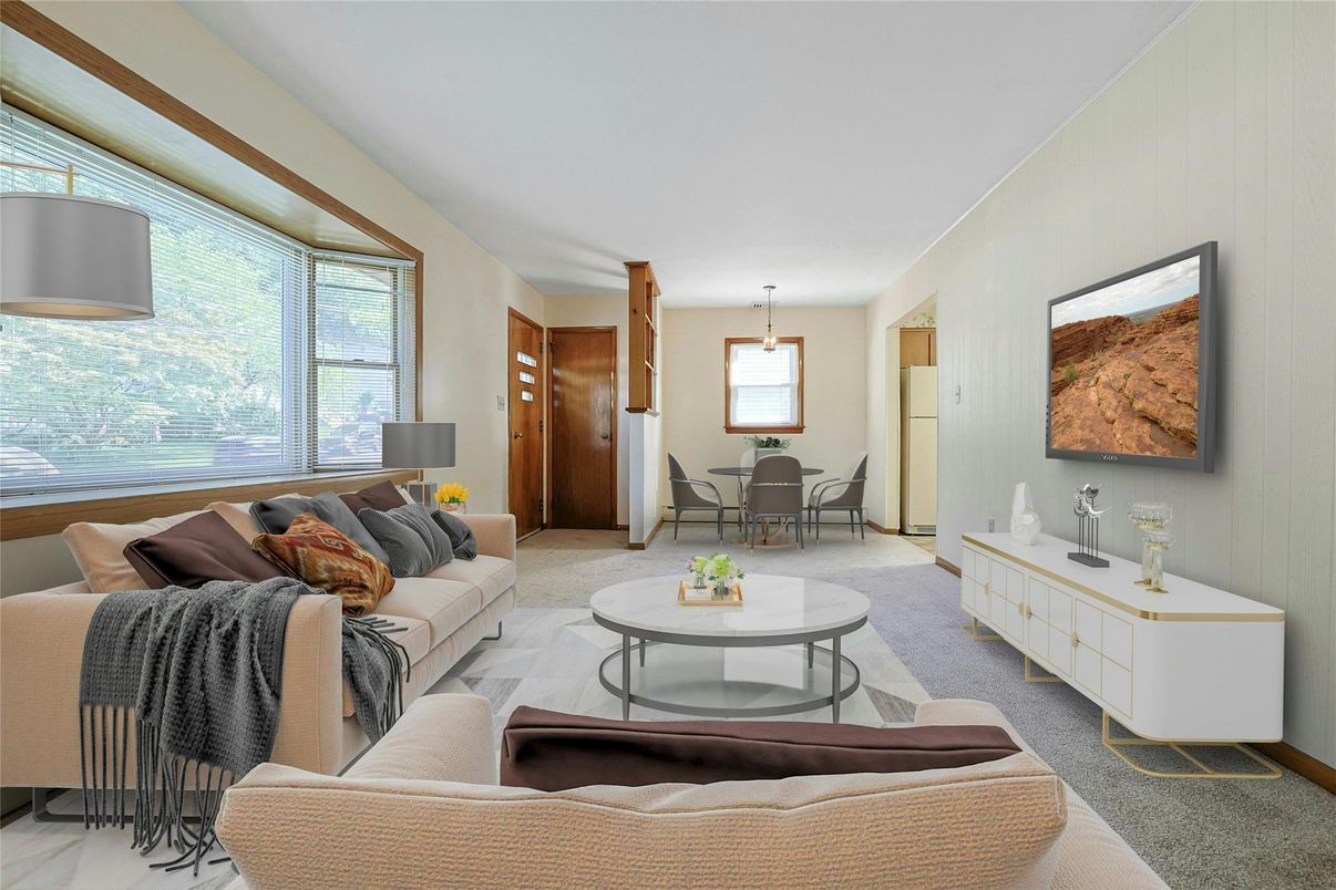 Dining room, Interior, Living room, Pendant Lights