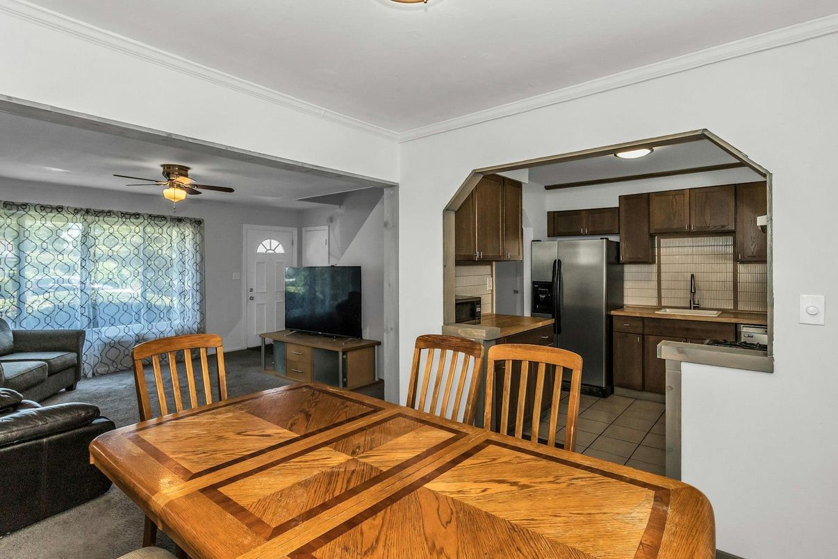 Dining room, Interior, Kitchen