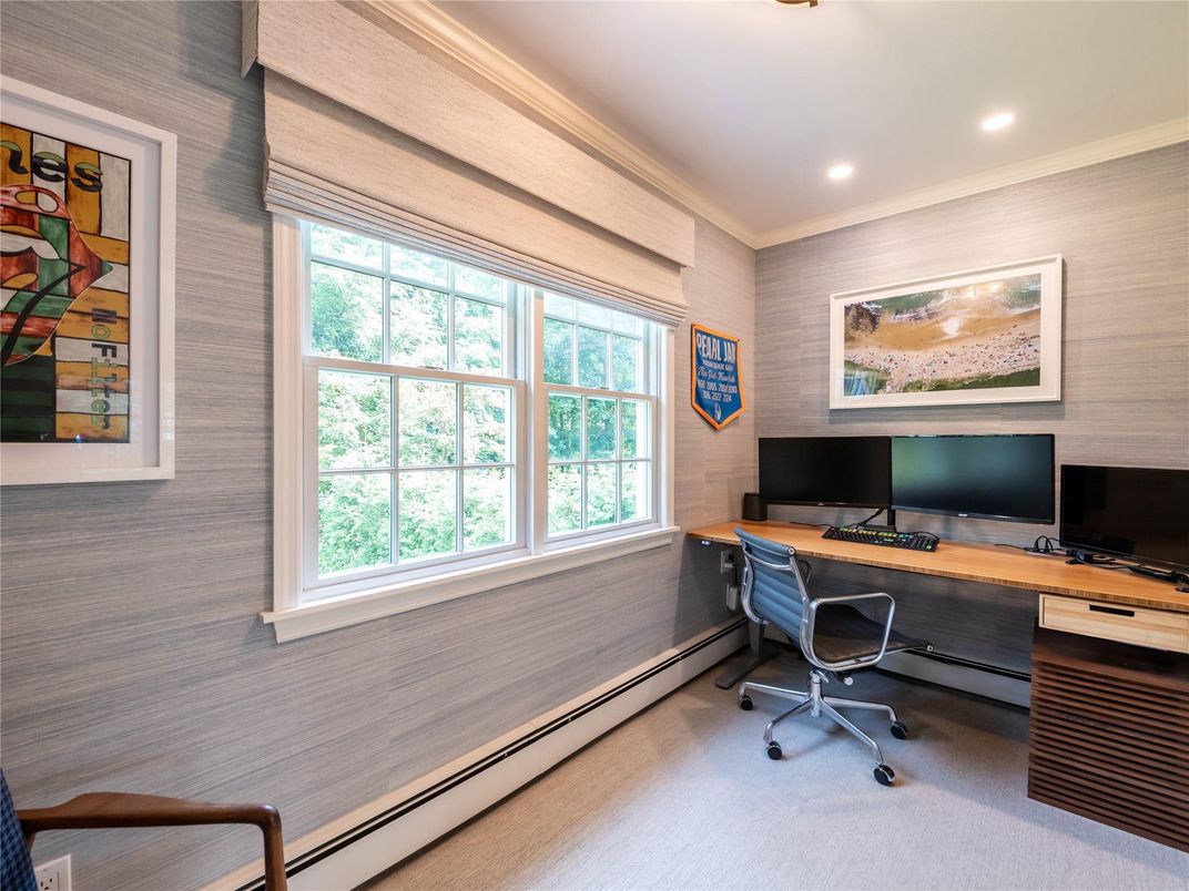 Home Office, Interior, Recessed Lighting