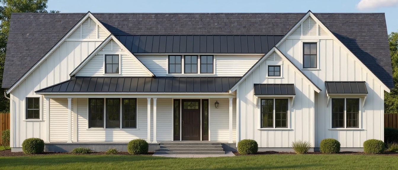 Exterior, Facade, Farmhouse