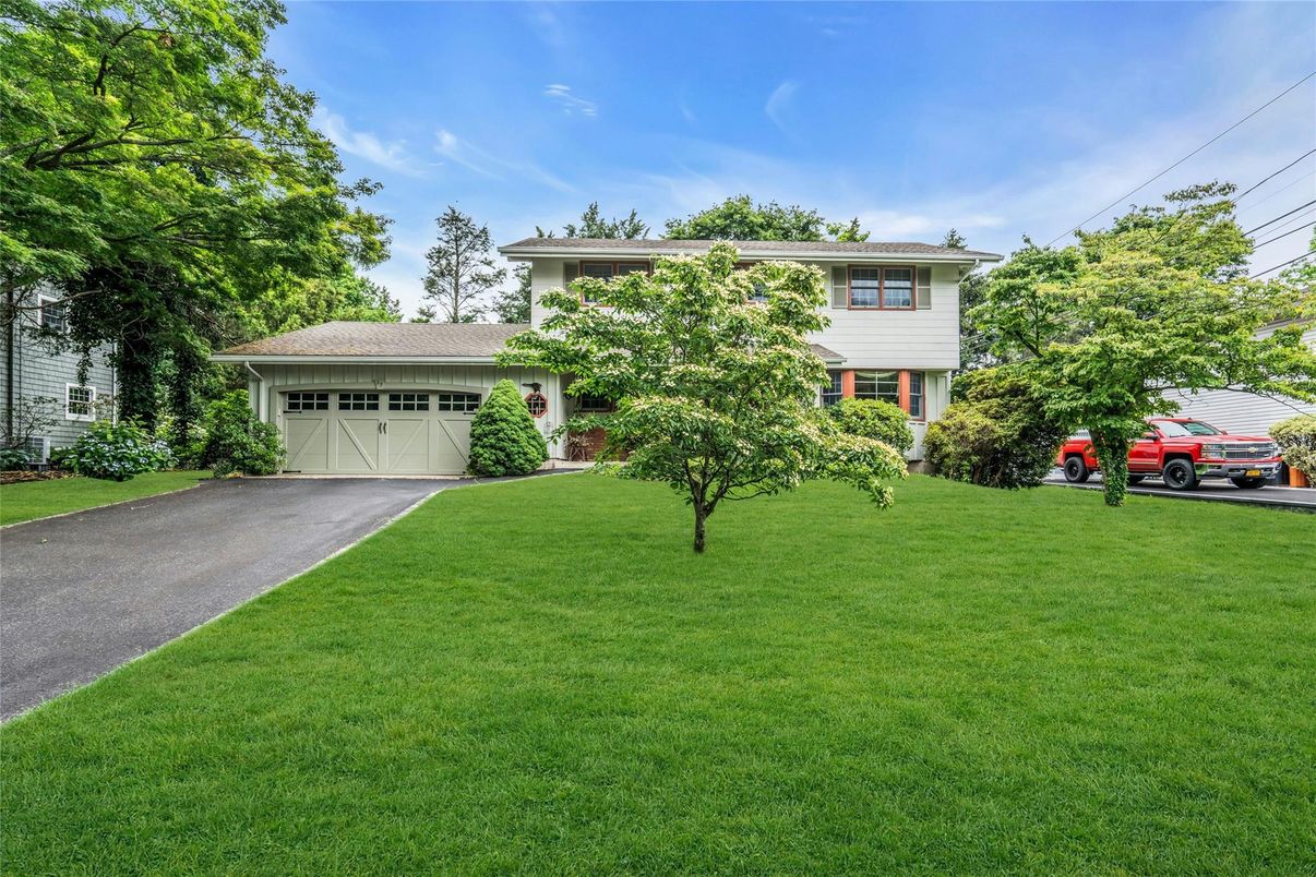 Attached, Backyard, Exterior, Facade, Raised Ranch
