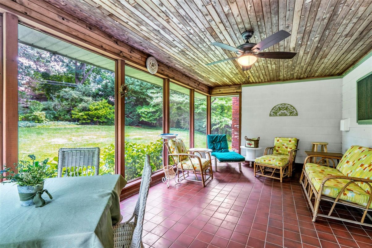 Interior, Sun Room, Wooden Ceilings