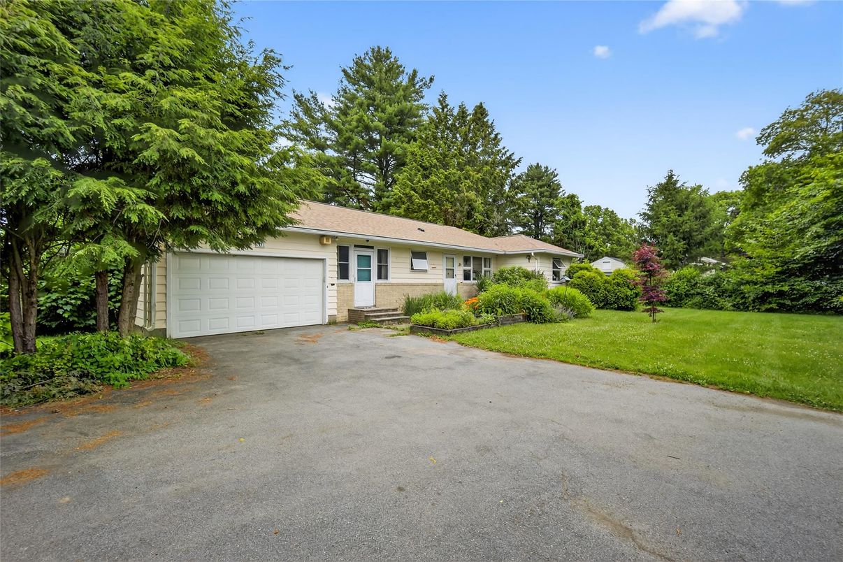 Attached, Backyard, Exterior, Facade, Ranch