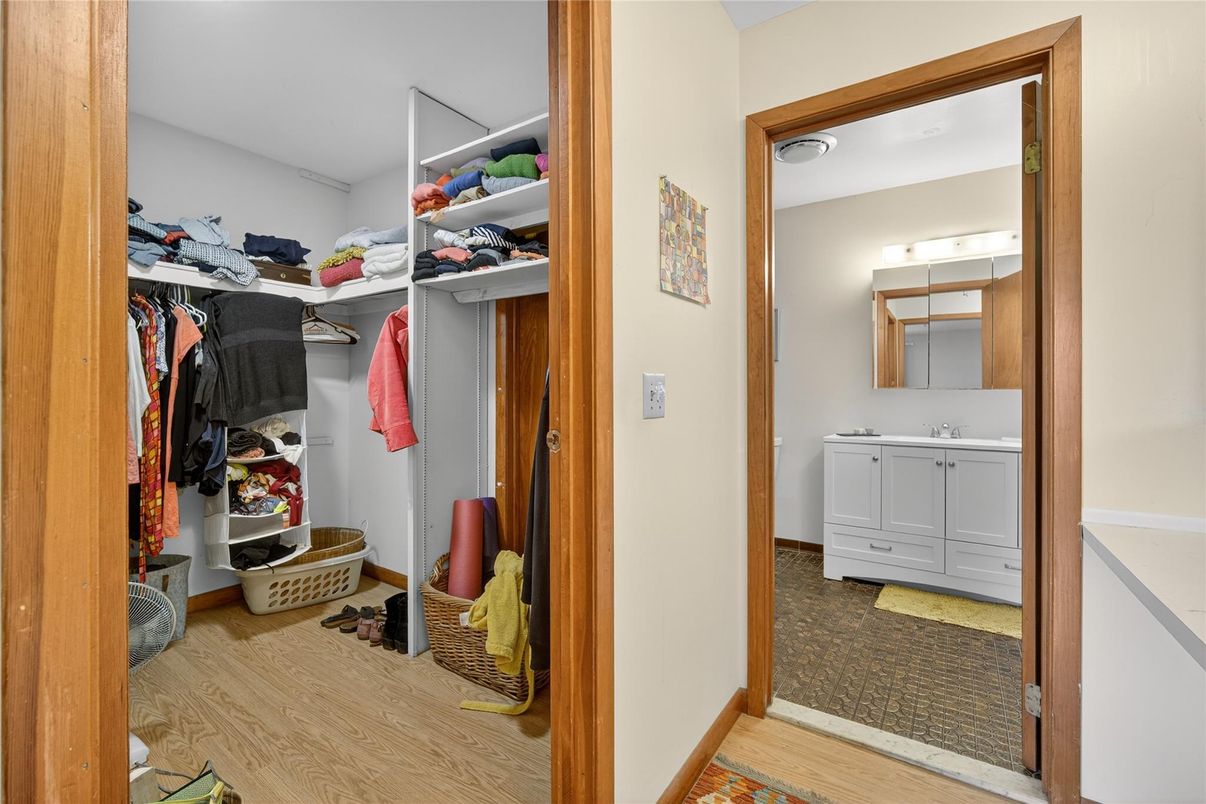 Interior, Walk-in Closets, Wood Texture Flooring