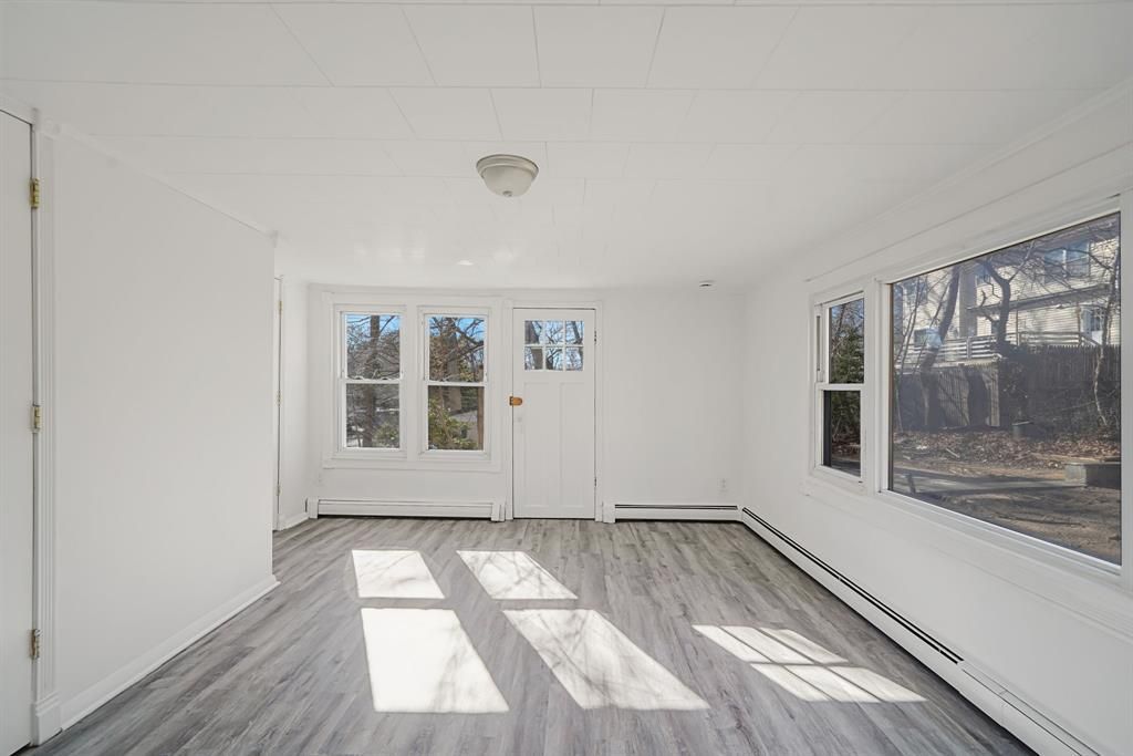 Empty room, Interior, Wood Texture Flooring
