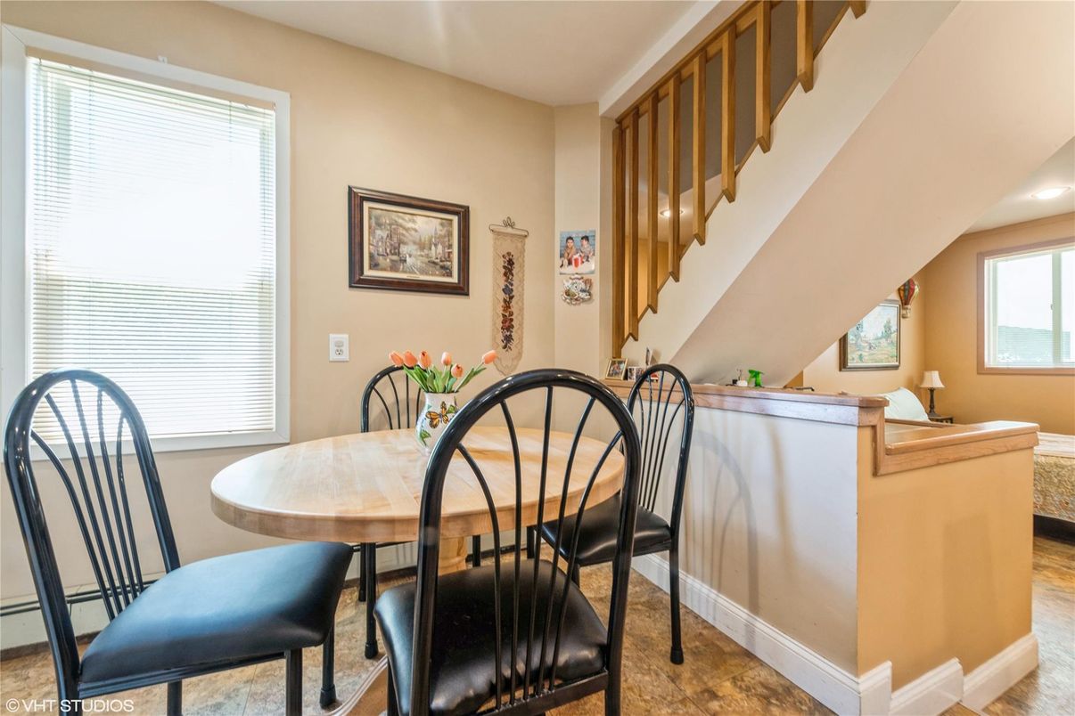 Dining room, Interior, Wood Texture Flooring