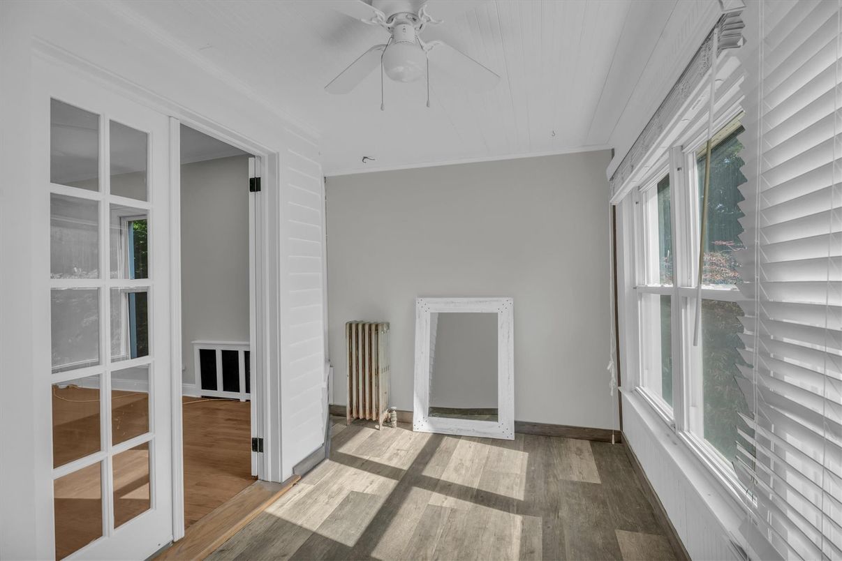 Empty room, Interior, Wood Texture Flooring