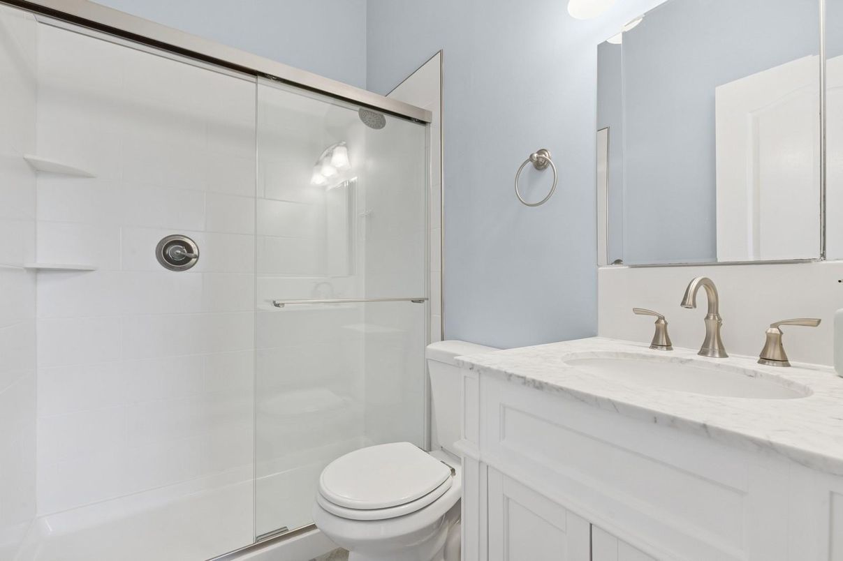 Bathroom, Glass Shower, Interior