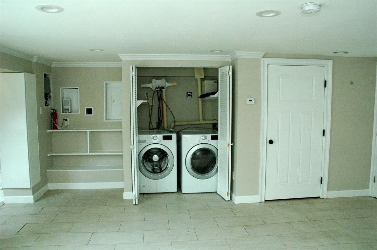 Interior, Recessed Lighting, Washer
