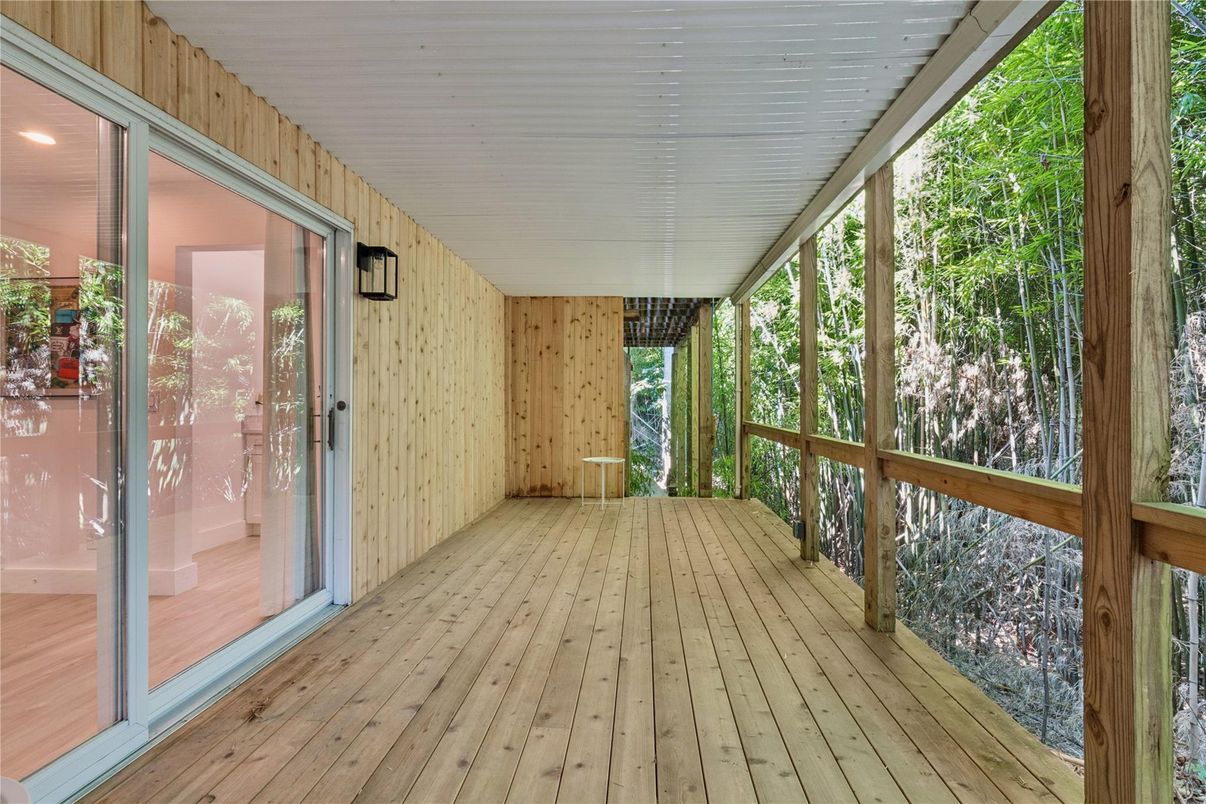 Interior, Sun Room, Wood Texture Flooring
