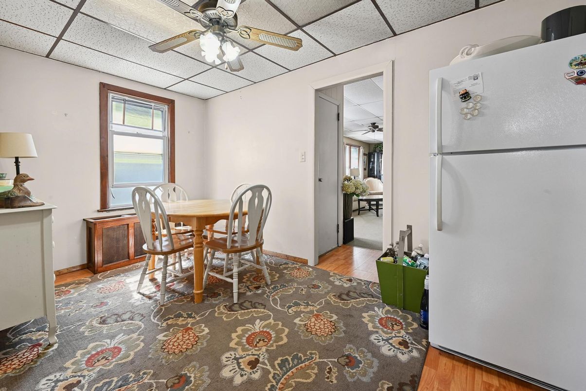 Dining room, Interior, Wood Texture Flooring