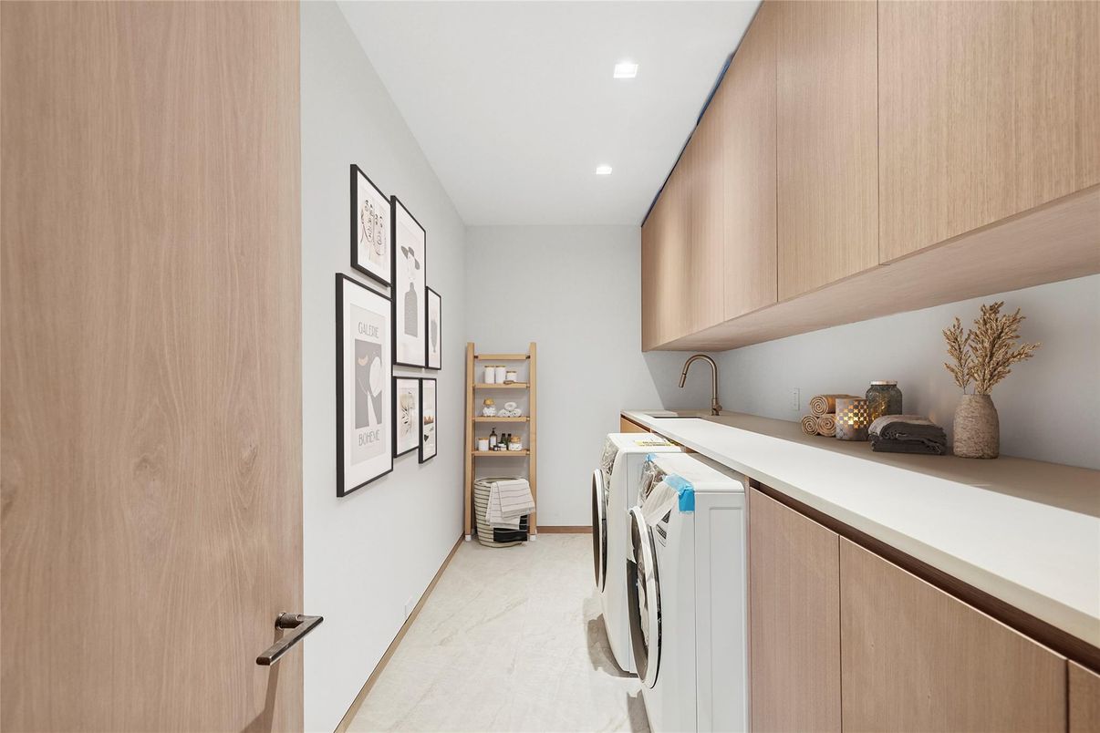 Interior, Recessed Lighting, Washer