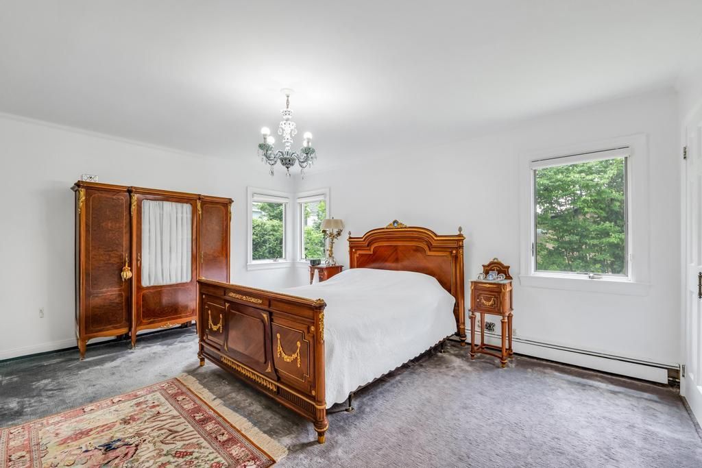 Bedroom, Chandelier, Interior