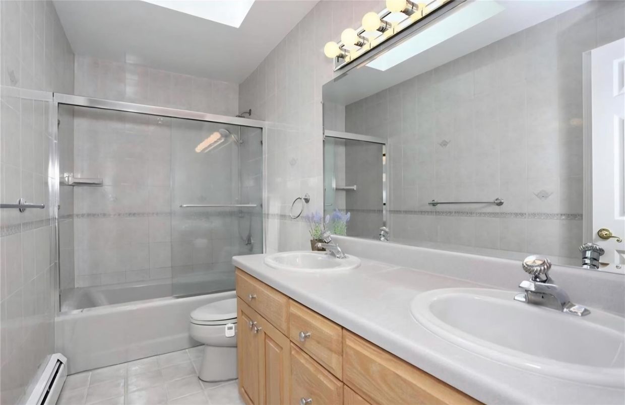Bathroom, Dual Sink Vanities, Glass Shower, Interior
