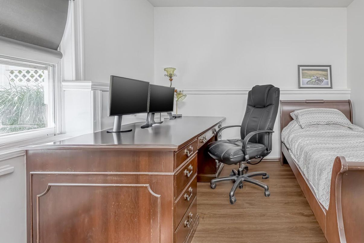 Home Office, Interior, Wood Texture Flooring
